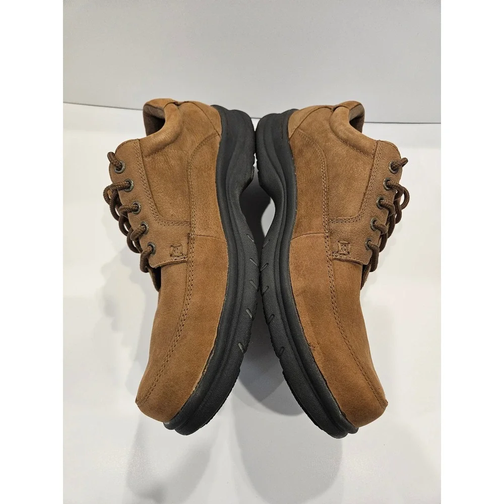 Dr. Scholls Brando II Mens Brown Leather Lace Up Comfort Oxford Shoes Size‎ 11